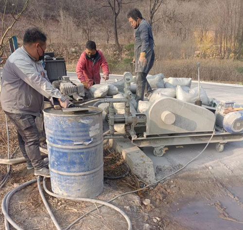梁平路面下沉注浆
